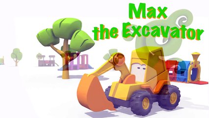 Compilation 1H Léo, Max la Pelleteuse, Voitures Futées | Dessin animé
