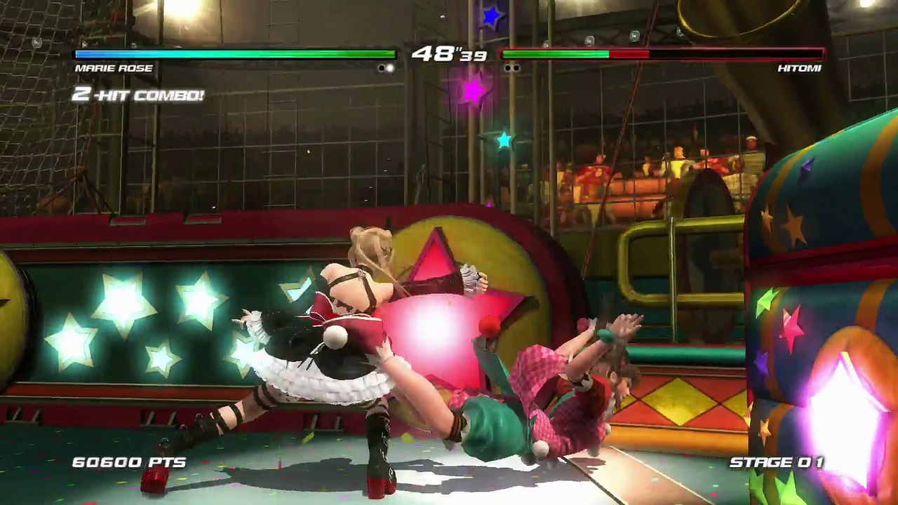 DEAD OR ALIVE 5 LAST ROUND PS4 ARCADE ROOKIE - MARIE ROSE NUDE MOD