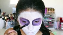 Dia De Los Muertos Makeup Tutorial: Purple Sugar Skull