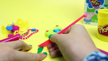 Princess Peppa Pig Jewelry Storage Case Wand & Crown Nickelodeon Play Doh Princesa Juguete Joyero