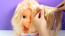 How to Comb my Girl Doll Hair Hairbrush Hairstyle Dolls DIY Muñeca Nancy Cómo Peinarla Hai