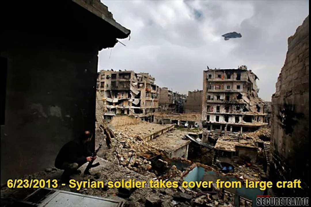 2013 MAJOR LEAK! SYRIAN WAR COVERUP Of LARGE ALIEN CRAFT! - Military UFO Whistleblower - NASA
