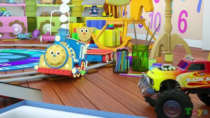 Learn Colors and Race Cars with Max, Bill and Pete the Truck TOYS (Colors and Toys for Tod
