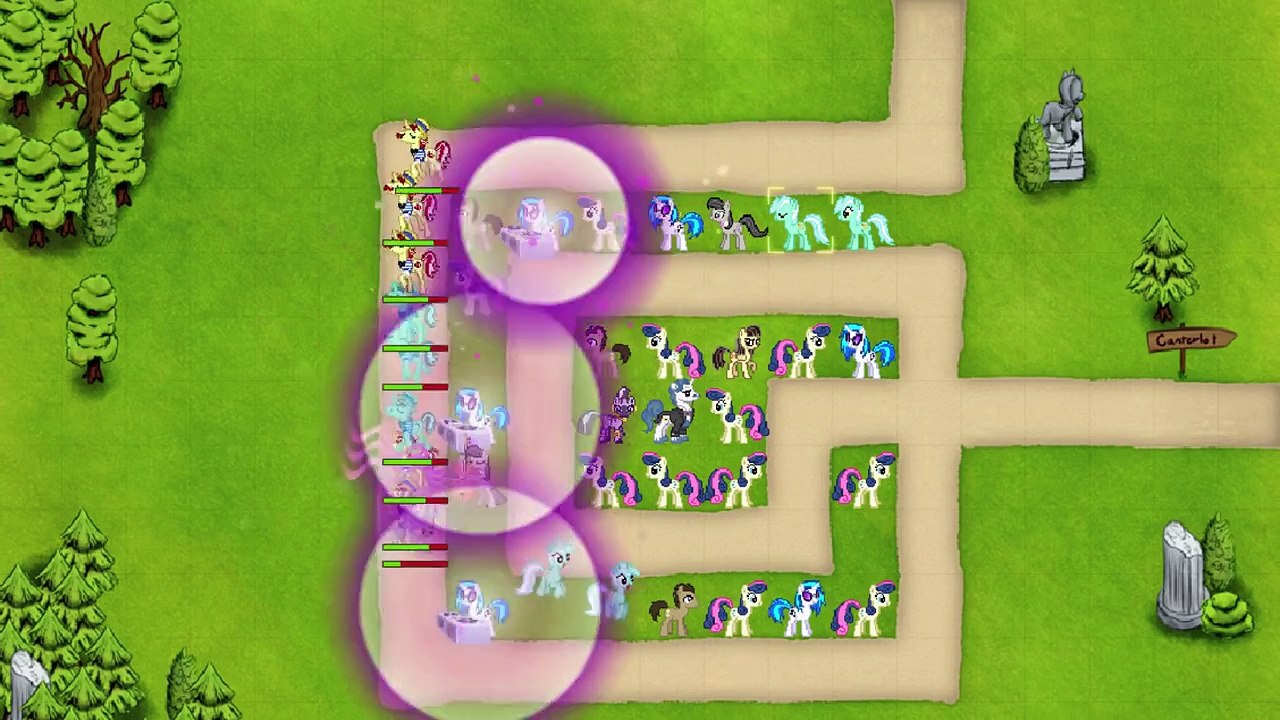 My Little Pony Game for Girls - MLP Canterlot Siege Ponies Play!