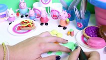 Peppa Pig Picnic Basket Playset Play Doh Dessert DIY Peppas Picnic Set Play-Doh Creations