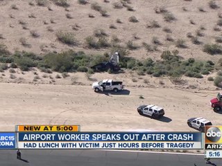 Airport worker speaks out after Buckeye airport crash