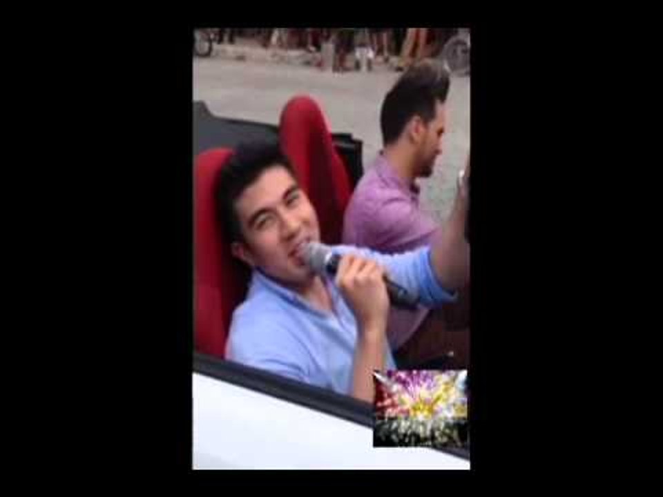BEHIND THE SCENES : Luis Manzano Live Singing Part 1