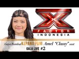 GET THE X - GAYA RAMBUT KEPANG PONI Amel 'Classy' saat Gala Live Show 2