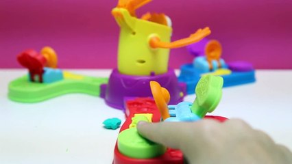 Play Doh Launch Game Play Doh Gob Fou Lanzadera Play-Doh Hasbro Toys Review Gumball Machine
