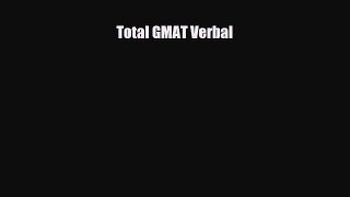 PDF Total GMAT Verbal Ebook