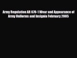 Download Army Regulation AR 670-1 Wear and Appearance of Army Uniforms and Insignia February