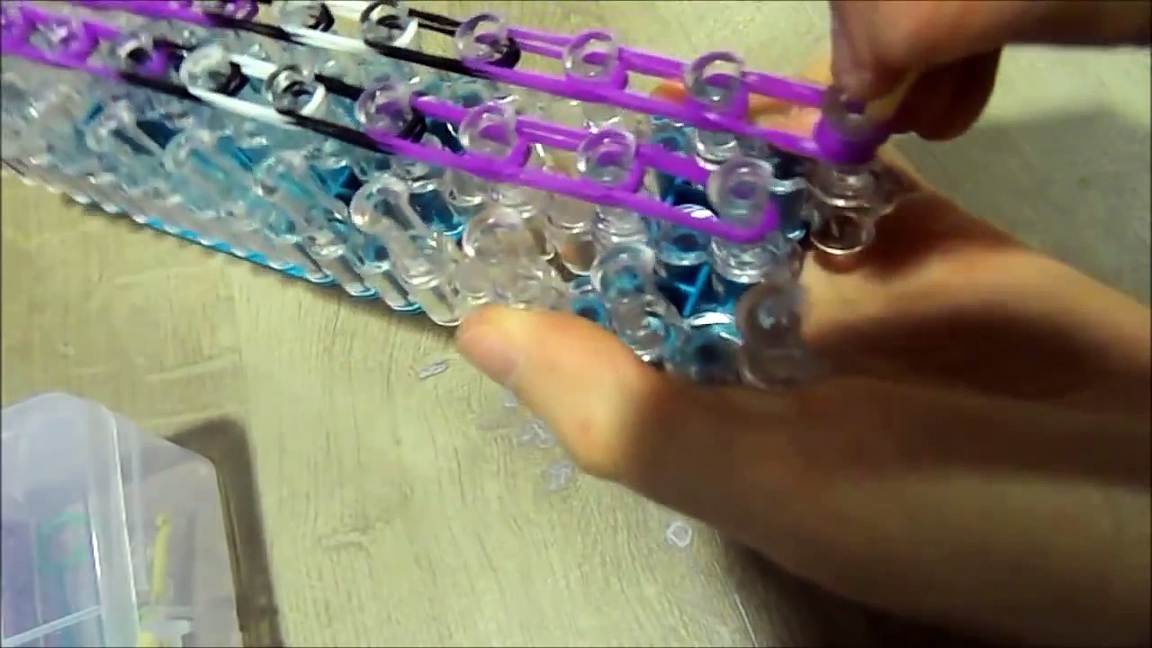 Tuto Loom Bands Serpent Facile Français DIY / Tutorial Loom Bands Snake Easy DIY