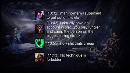 ® NO TECHNIQUE IS FORBIDDEN l Bronze Chat 20 (League of Legends)
