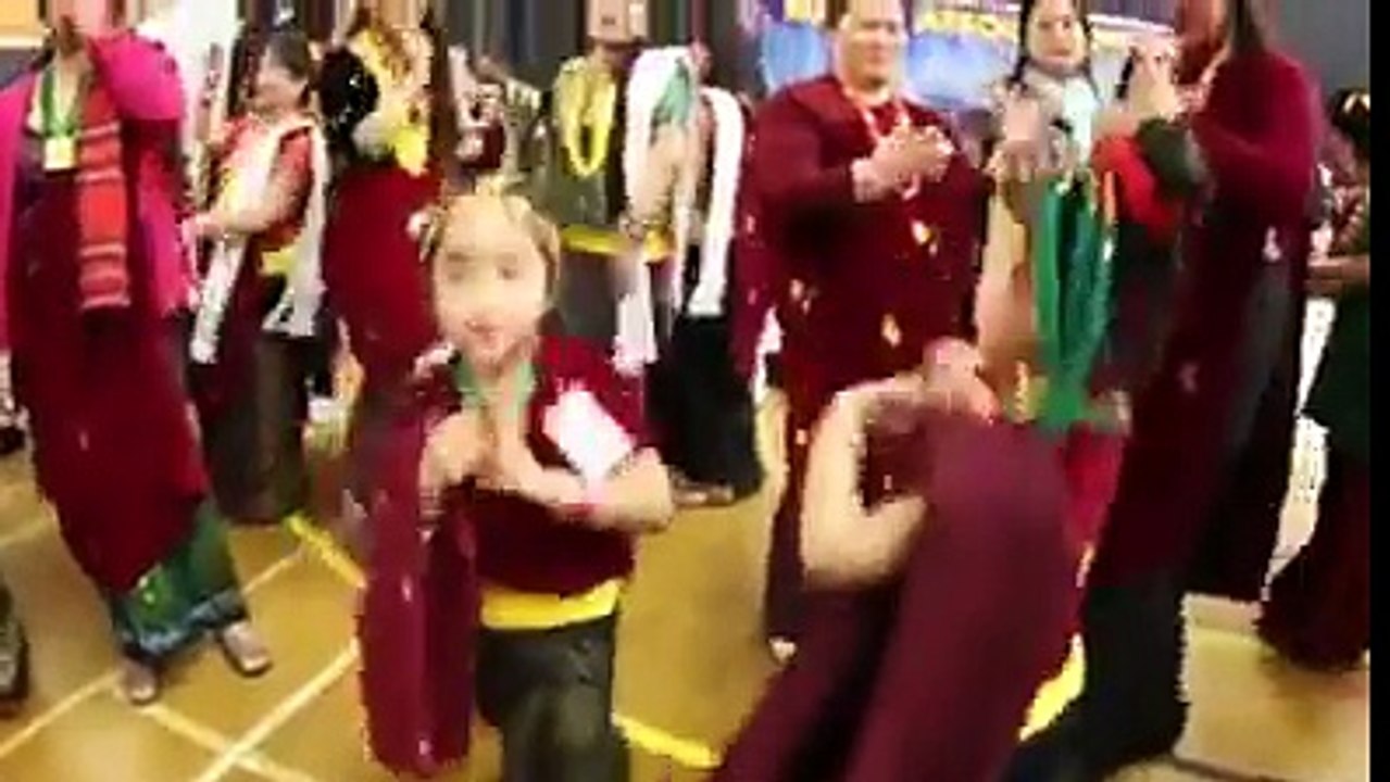 Cute little girls Dancing beautifully