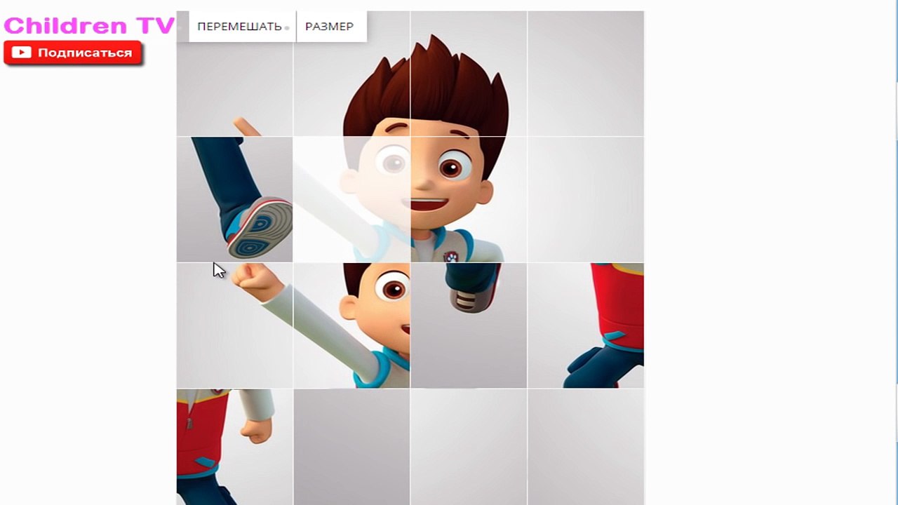 Щенячий Патруль Райдер Щенячий Патруль все серии подряд игр мультфильма PAW Patrol Children TV