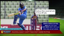 Carty guides West Indies to title after pacemen leave Indian batting in tatters  Wisden India [Low, 360p]