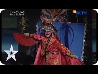 Face Changing from Bian Lian Indonesia - SEMIFINAL 1 - Indonesia's Got Talent