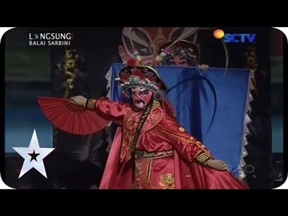 Face Changing from Bian Lian Indonesia - SEMIFINAL 1 - Indonesia's Got Talent