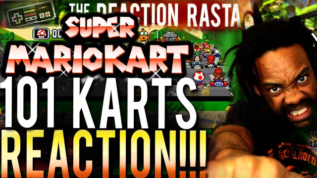Super Mario Kart with 101 players REACTION!!! - THIS IS INCREDIBLE!!!