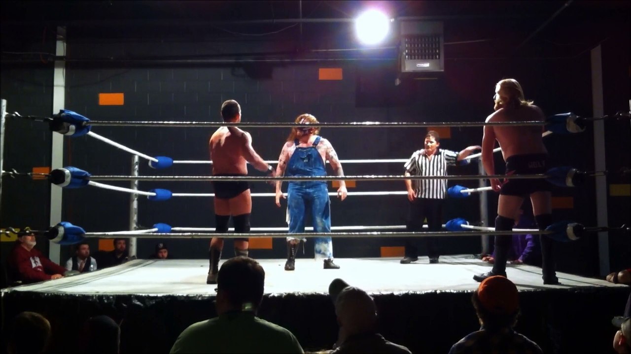 "The Nightmare" Jeremiah vs. "The Prince of Pain" Joe Kane vs. "Loco Lobo" Barry Wolf - Pro Wrestling EGO - PRIDE Heavyweight Championship