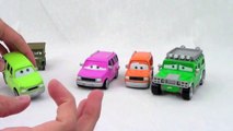 Disney Cars Sarges SUV Boot Camp with TJ Hummer Frank Pinkerton Charlie Cargo and Murphy