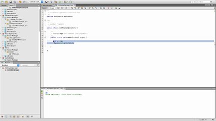 001 Arithmetic operators and String addition