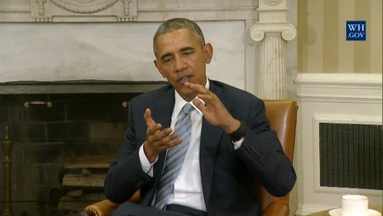 President Obama Chats About Cybersecurity National Action Plan