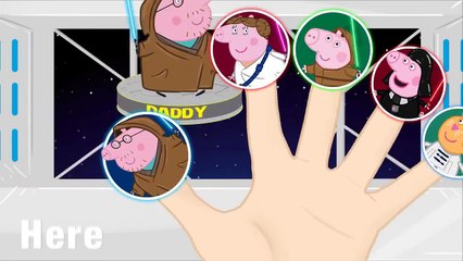 Peppa Pig Star Wars Finger Family Nursery Rhymes Lyrics