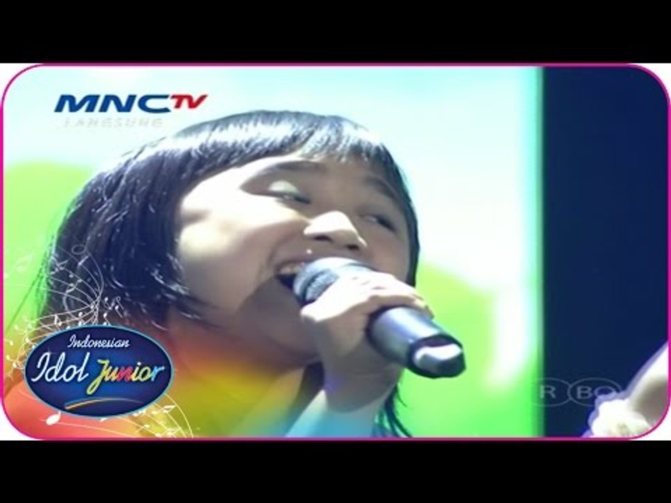 CYRA - ANDAIKAN AKU PUNYA SAYAP (Dewi Dee Lestari) - Spektakuler Show 5 - Indonesian Idol Junior