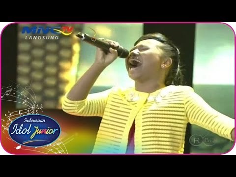 MARIA - TERHEBAT (Coboy Junior) - Spektakuler Show 4 - Indonesian Idol Junior