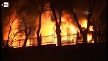 Ankara'daki bombalı saldırı sonrası yanan araçlar