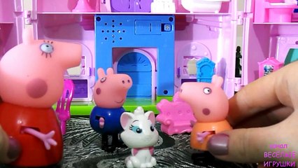 Свинка Пеппа Peppa Pig. Свинка Пеппа и котёнок. Выпуск #3 Мультфильм с игрушками