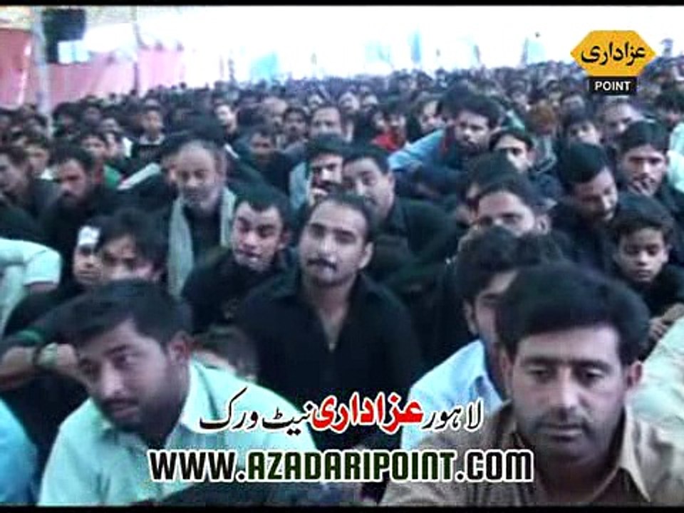 Zakir Malik Sajid Hussain Rukan Majlis 9 Muharram 2015 Qila Bhattianwala Muridke