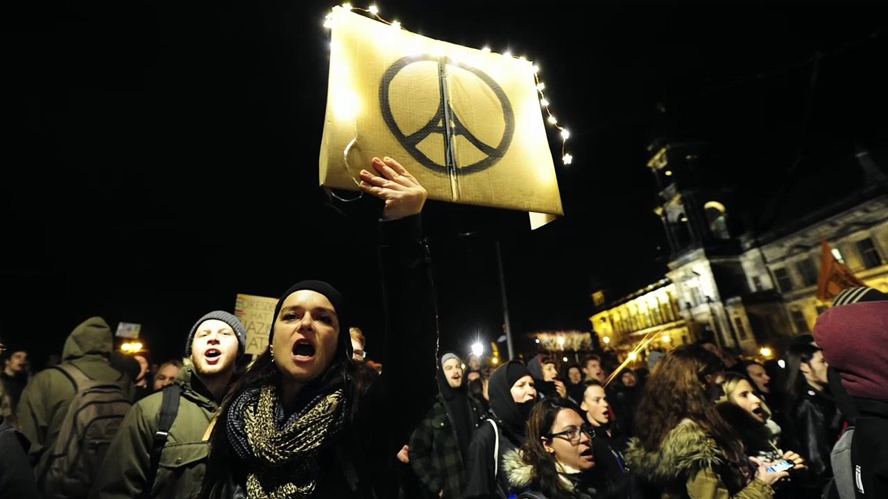 Peace for Paris: meet the artist who designed the symbol that went viral – video
