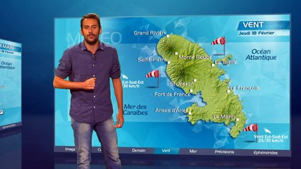 METEO LONGUE MARTINIQUE 17 02 16