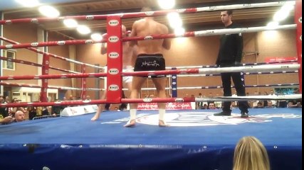 Tom van der Wal vs. Bas Dijkman - Old Skool Kickboxing 2013
