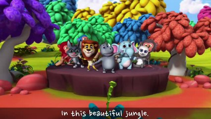 Wild Animals | English Nursery Rhymes | Nursery Rhymes for children