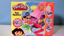 Play Doh Dora the Explorer Fun Factory Machine Dough Maker Nickelodeon Fabrica Loca - Le S