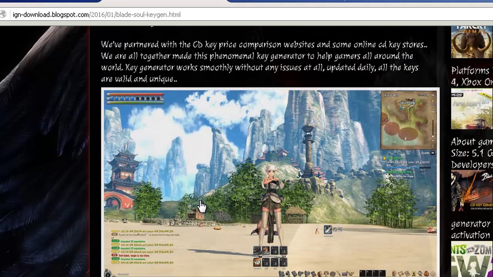 ⁣How to Download Blade & Soul