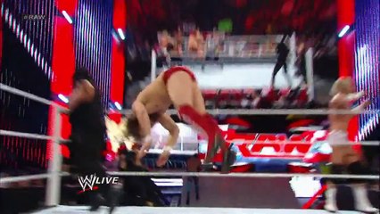 A slew of Superstars battle The Shield in an 11-on-3 Handicap Elimination Tag Team Match Raw, Sept.