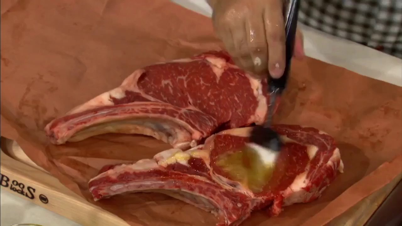 Ribeye Steak vom Grill