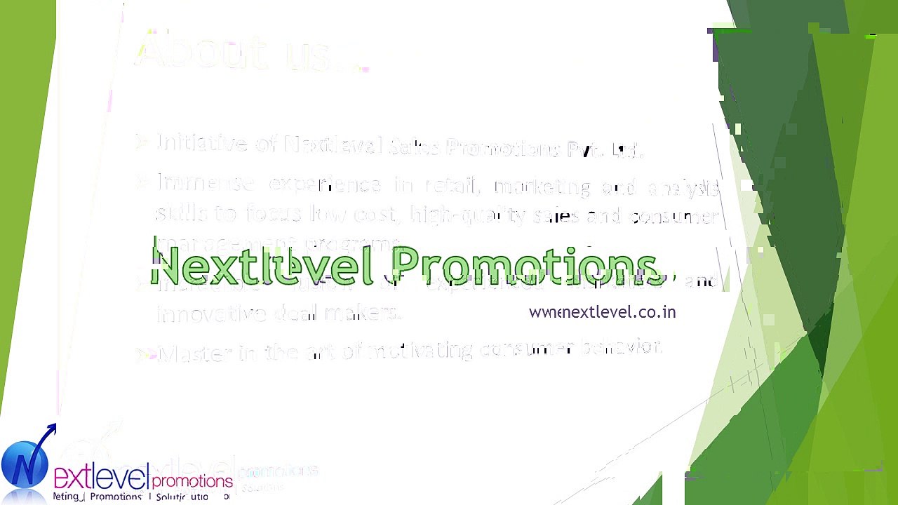Loyalty Program -Nextlevel Promotions