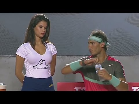 Funny Fail Compilation - HOT GIRL of Rafael Nadal - Funny News Bloopers - Funny Moments
