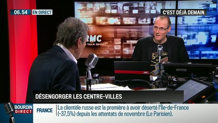 La chronique d'Anthony Morel: Des solutions pour désengorger les centres-villes - 18/02