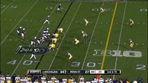 Allen Robinson Hauls in Big Pass at Michigan 1-Yard Line