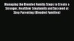 Download Managing the Blended Family: Steps to Create a Stronger Healthier Stepfamily and Succeed