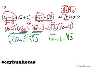 2016 YGS Tadında Matematik 11-15