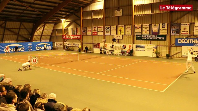 Perros-Guirec (22). La balle de match de Virginie Razzano à l'Engie Open