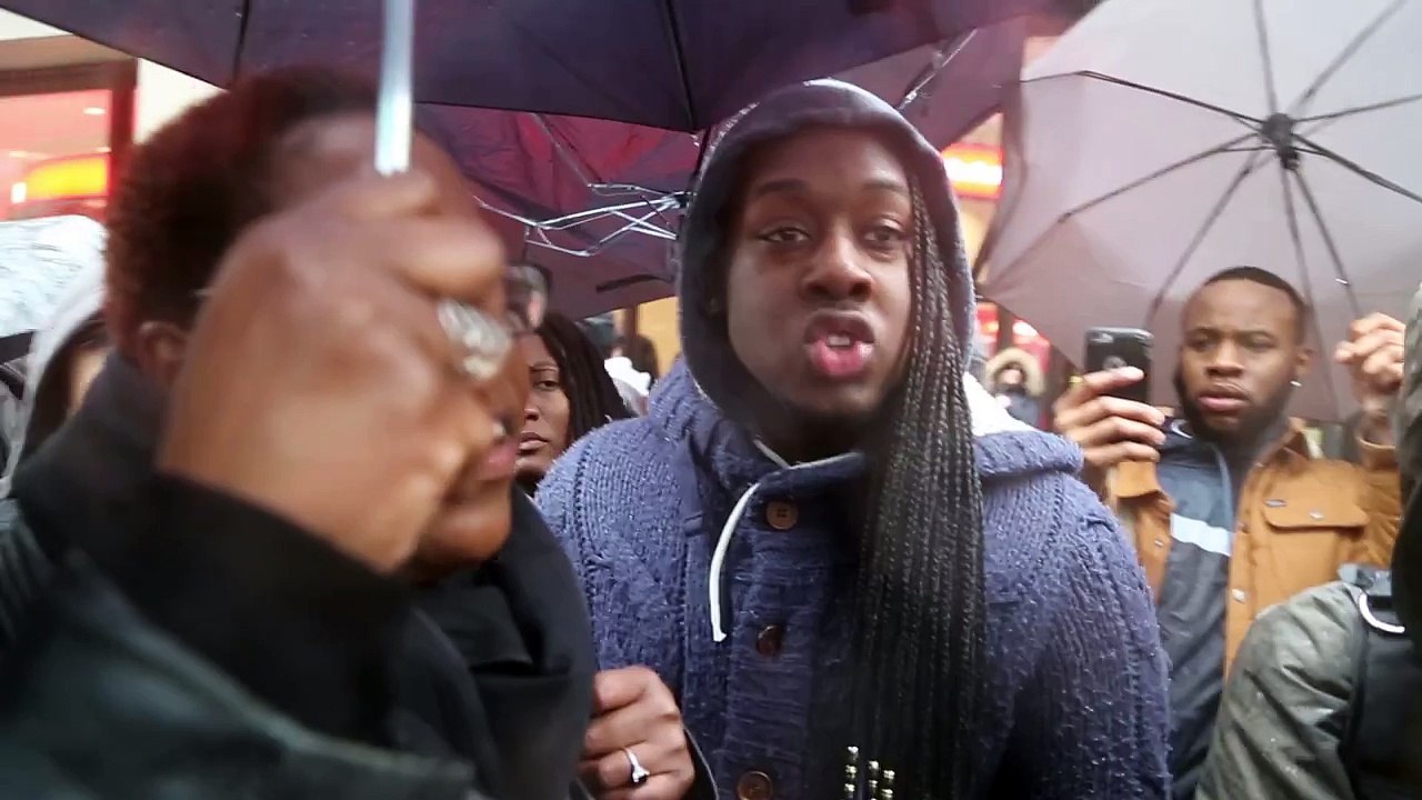 Black Lives Matter Protester Warns of Coming 'Race War'