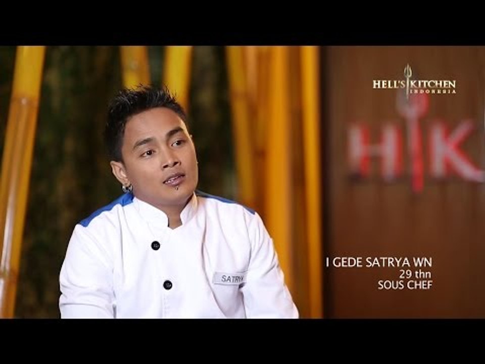 SATRYA - Contestant Profile - Hell's Kitchen Indonesia